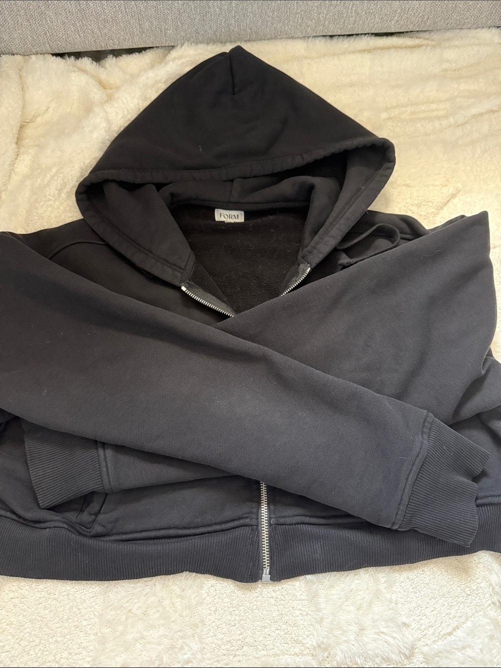 Form Activewear NYC Cropped Zip-Up